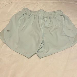 Mint Lululemon Hotty Hot Shorts